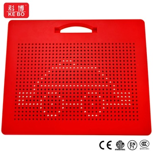 Pizarra Magnética de Doble Cara con Bolas de Acero, Pizarra Magnética para Niños con Letras Mayúsculas y Minúsculas - Product Image 6