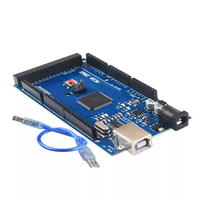 Nueva Placa de Expansión Original MEGA2560 R3 Re V3 AVR USB CH340G Kit de Desarrollo con Cable MEGA 2560-16AU Educativo