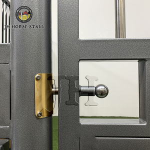 कारखाने इनडोर सुरक्षा आधुनिक स्थायी क्लासिक प्रत्यक्ष घोड़ा उपकरण के साथ स्विंग दरवाजे के साथ घोड़े की स्टॉल - Product Image 6