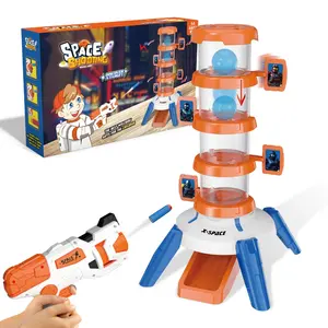 Kinderen Speelgoed Safty Battle Racing Game Plastic Doelen Schieten Eva Zachte Kogel Pistool