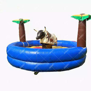 Juegos mecánicos inflables para adultos, juego <span class=keywords><strong>de</strong></span> toro mecánico para exteriores, para montar en Rodeo - Product Image 2