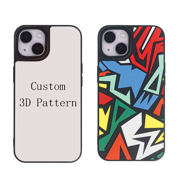 Cartoon Rabbit Cover Street Fashion 3D Silicone Shockproof Phone Case UV Painting Camera Frame Holder for 11/12/13/14 Pro Max