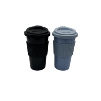 Couvercle de tasse à café isotherme en plastique écologique Sunup Wholesale de haute qualité, vierge pour sublimation, design créatif, à ouverture coulissante
