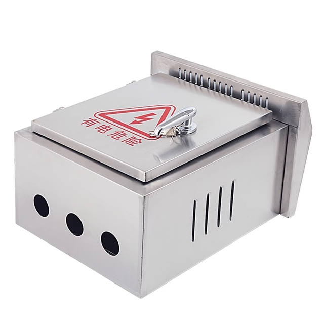 Custom 304 Stainless Steel Outdoor IP65 Waterproof Electrical Cabinet |  Power Distribution Box for Industrial