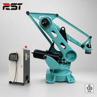 Machine de palettisation robotisée automatique personnalisable avec contrôle PLC et composants de boîte de vitesses/moteur pour sacs de mortier et cartons