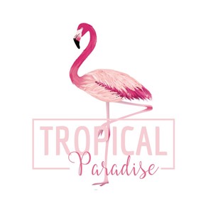 Hierro en parches de flamencos encantadores para ropa de niña Pegatinas de camiseta DIY Apliques decorativos en ropa Parches lav - Product Image 1