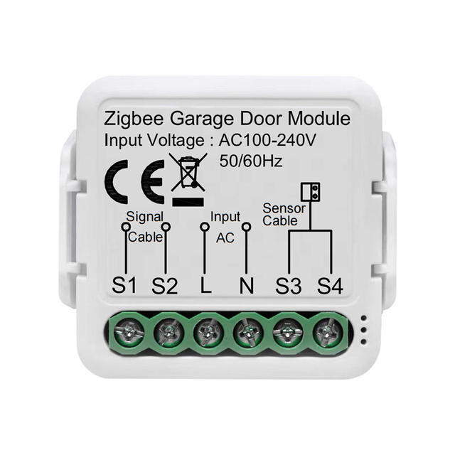 OEM ODM Electric Android App Remote Control Tuya SmartLife WiFi OLED Display Garage Door Opener for Home Office