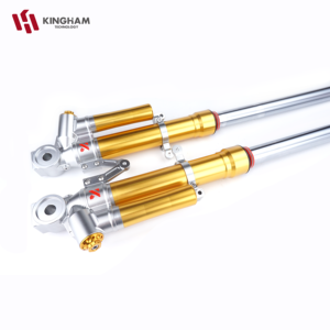 Amortisseur de fourche avant de moto en aluminium CNC KINGHAM pour Yamaha XMAX, système de suspension de haute qualité, réglage du rebond, pièce de rechange - Product Image 4