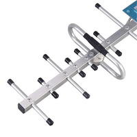 Antena de Radar para Exteriores de 10dBi, Amplificador de Señal 4G, Conector N, GSM 698-2700MHz, Repetidor de Señal Móvil de Alta Ganancia, IP67, 4 Bandas, HU081-2-1