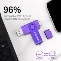 Clé USB 256 Go en métal, portable, haute vitesse USB 2.0, avec porte-clés et garantie d'un an pour PC/ordinateur portable