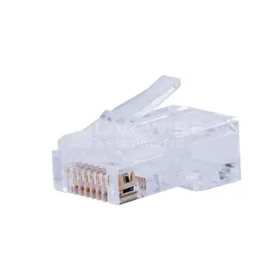 Kabel RJ45 Unshielded Cat5e Utp Passthrough RJ45 Connector