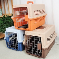 Caisse de transport rectangulaire personnalisée PT002 pour animaux de compagnie, type capsule spatiale portable pour chat, enclos pour chien, transport aérien en extérieur