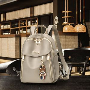 Mochila informal para mujer de gran capacidad, nuevo estilo, material principal de PU y forro de poliéster, ideal para el colegio. - Product Image 3