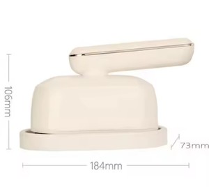 Fer à repasser vapeur portable, petit fer électrique à main avec semelles en aluminium, gadget pratique pour la maison et le dortoir - Product Image 6