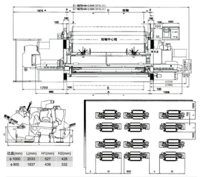 Equipo Textil de Tejido al por Mayor, Máquina de Telar de Pinzas <span class=keywords><strong>Ctm</strong></span> G6500 9700e Jg888 para Tejido de Fibra de Carbono - Product Image 4