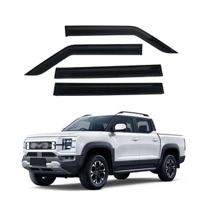 Protège-pluie pour BYD Shark 6 2024 2025 <span class=keywords><strong>Auto</strong></span> Accessoires Extérieurs 4pcs Fenêtre Porte Visière Déflecteur - Product Image 1