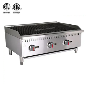 ETL nhà sản xuất chuyên nghiệp thương mại phục vụ thiết bị gas BBQ nướng vỉ nướng không charbroiler cho nhà hàng - Product Image 1