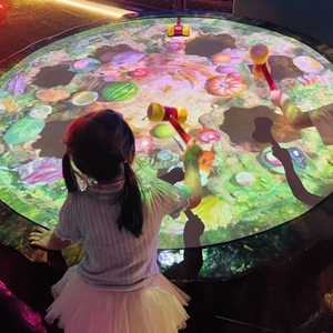 Juego de Golpear a la Mula Interactivo de Plástico con Proyección AR para Interiores, Desafío Competitivo con Tiempo Limitado - Product Image 3