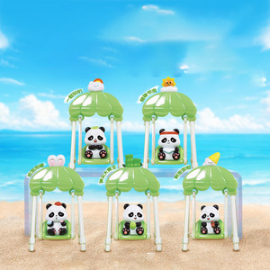 ตุ๊กตาแพนด้าโยกได้ ยู โม คราฟท์ ชุด 6 ชิ้น ของตกแต่งเรซิ่นสำหรับตั้งโต๊ะ ของขวัญสำหรับเด็กอายุ 8-13 ปี ใช้ได้ทั้งเด็กชายและเด็กหญิง - Product Image 3