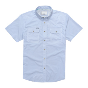 เสื้อเชิ้ตตกปลาแบบมีฮู้ด แขนยาว ปักลายโลโก้ มีกระเป๋า ผลิตจากโพลีเอสเตอร์ แต่งกระดุมแบบคาวเกิร์ล สีเงิน - Product Image 6