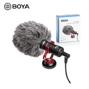 2021 Asli Merek Microfono Boya By-mm1 Universal Cardiod Senapan Mikrofon