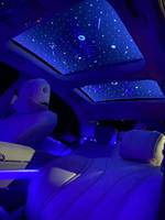 Film de protection solaire pour toit de véhicule professionnel de luxe, accessoires intérieurs de voiture en aluminium, plusieurs couleurs disponibles