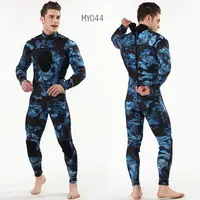Beste Qualität 3mm Neopren Tauchanzug Ultra Stretch Back Zip Wet Anzug Camouflage Spear fishing Men Neopren anzüge zum Surfen