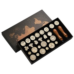 <span class=keywords><strong>Sceau</strong></span> standard en cuivre de 1,5/2,5/3,0 cm pour <span class=keywords><strong>sceau</strong></span> de <span class=keywords><strong>cire</strong></span>, coffret cadeau réutilisable de luxe - Marque XIER, pour la maison, le bureau, l'école et les mariages - Product Image 1