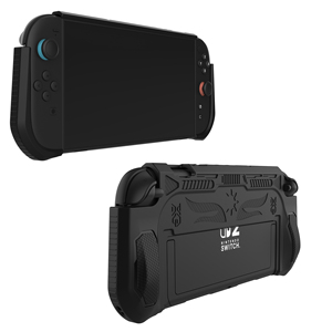 Coque de protection ergonomique avec poignée, compatible avec la station d'accueil, en TPU <span class=keywords><strong>personnalisé</strong></span> NS2, antichoc, pour console Nintendo Switch 2 et manettes Joy-Con - Product Image 2
