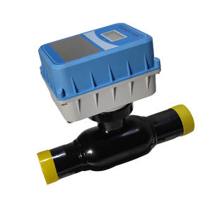 วาล์วลูกบอลไฟฟ้าเหล็กคาร์บอน M-Bus อุณหภู<span class=keywords><strong>ม</strong></span>ิสูงสำหรับเชื่อมน้ำในตัวเครื่องคิดเลขขอบ OEM - Product Image 1