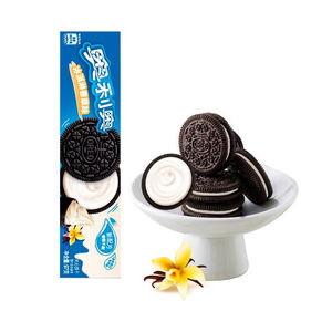 Biscotti Sandwich al Gusto Yogurt 97g, Croccanti con Crema, Tipo Oreoss, Snack Esotico, Vendita all'Ingrosso - Product Image 6