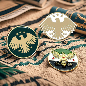 Chứng Khoán Sẵn Sàng Syria Áo Cánh Tay Bản Đồ Pins Trung Đông Biểu Tượng Kim Loại Huy Hiệu Dán Tùy Chỉnh Arab Phong Cách Quốc Gia Ngày Lễ Kỷ Niệm Quà Tặng - Product Image 4