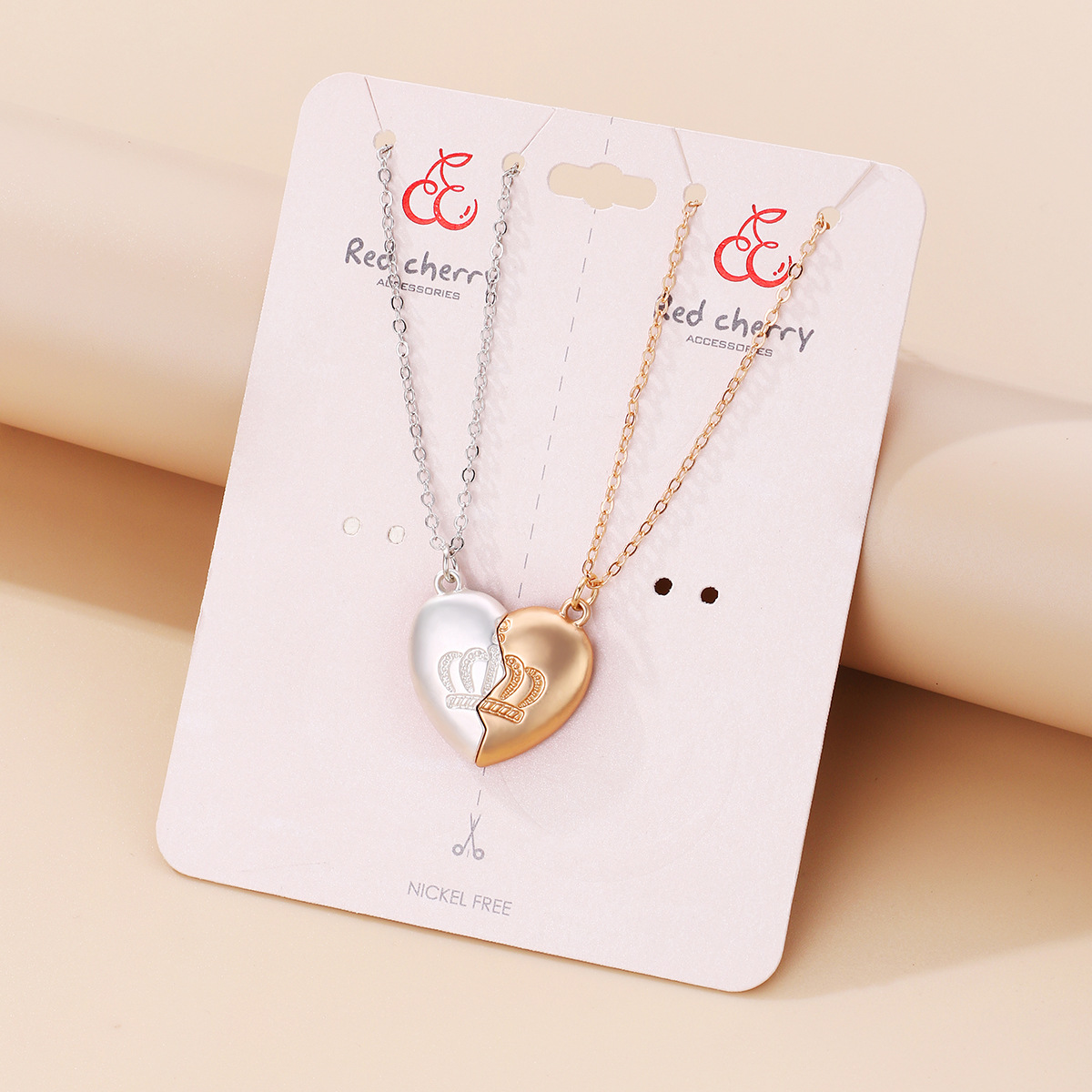 CHIUSURA MAGNETICA PLACCATA ARGENTO MM 6,20 - Spazio Ricamo