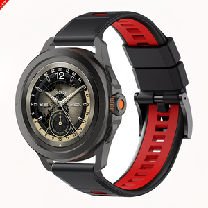 Correa de Silicona de 24 mm de Doble Color Compatible con Relojes Suntop, Transpirable, Cómoda, Accesorio para un Reloj Inteligente Deportivo - Product Image 3