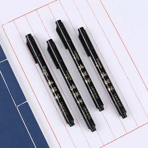 Set di Penne per Calligrafia con 4 Misure di Pennini, Penne per <span class=keywords><strong>Lettering</strong></span> Flessibili con Ricarica, Marcatori a Pennello - Product Image 4