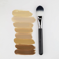 Flacon pompe sans air personnalisé pour fond de teint liquide avec fini mat doux, huile Jojo, fond de teint haute couvrance, maquillage végétalien
