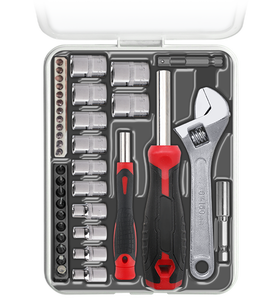 مصنع الجملة المنزلية الدقة بت مفك كماشة عدة متعددة الوظائف اليد الكروم الفاناديوم إصلاح OEM - Product Image 5