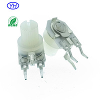 Yuwah haute qualité Offres Spéciales 8mm 100k 500k 1M film de carbone rotatif micro céramique tondeuse potentiomètre pour outils électriques
