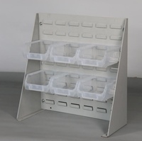 Bacs de rangement empilables et suspendables en plastique Guanyu à ouverture frontale pour outils, vis, attaches, stockage et manutention de marchandises