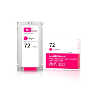 ตลับหมึก Supercolor สำหรับ HP 72 รุ่น Cn637ee 300 ตลับ  ทดสอบการพิมพ์เต็มรูปแบบ พร้อมหมึกพิกเมนต์ภายใน - Product Image 5