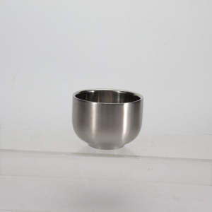 Taza <span class=keywords><strong>de</strong></span> Café <span class=keywords><strong>de</strong></span> Acero Inoxidable <span class=keywords><strong>de</strong></span> <span class=keywords><strong>Doble</strong></span> <span class=keywords><strong>Pared</strong></span>, Estilo Clásico, 80 ml, para <span class=keywords><strong>Espresso</strong></span> y Cappuccino, Apta para Lavavajillas - Product Image 1