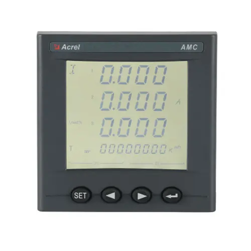 Acrel AMC96L-E4/KC थ्री फेज़ प्रोग्रामेल पावर मीटर पैनल माउंटेड LCD डिस्प्ले RS485 पैनल बोर्ड CE के लिए