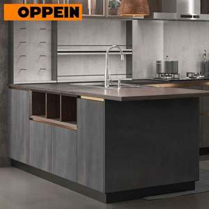 Gabinetes de Cocina Modernos de MDF de 18 mm con Acabado Brillante Australiano, con Bisagras, Correderas para Cajones, Accesorios para Fregadero, Juego de Instalación de 210 cm - Product Image 6