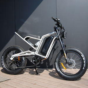 Vélo électrique tout-terrain à suspension intégrale avec pneus larges, moteur central intégré de 48 V 500 W, batterie au lithium intégrée, 4LEAF HPG 20 pouces - Product Image 4