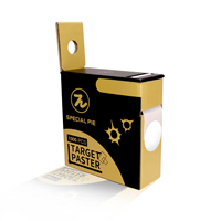 1000 cibles rondes avec boîte de distribution, conception à trou en D, très faciles à utiliser et à transporter, utilisées pour les stands de tir