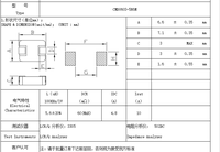 Inducteur moulé haute fréquence de qualité industrielle, fiable SMT, à puce SMD variable, modèle CMD0603-5R6M, marque CF, 20%