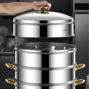 Alta qualità commerciale ristorante-specifica grande piroscafo multistrato a vapore per banchetti cottura a vapore cibo piroscafo - Product Image 4