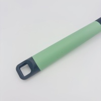 Ustensiles de cuisine en nylon enveloppés de silicone, manche en ABS avec support intégré