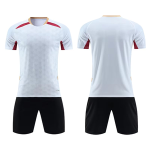 하이 퀄리티 사용자 정의 축구 저지 통기성 축구 셔츠 자수 로고 인쇄 디자인 자동 절단 브라질 팀 이름 - Product Image 2