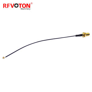 Mini Cable Pigtail de 1,13mm, conector hembra SMA para mamparo para U.FL U.FL macho con montaje de Cable de puente de extensión de 1,13mm - Product Image 3